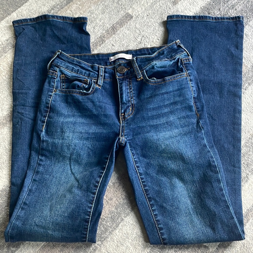 Lowrise bootcut jeans